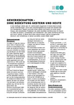 Gewerkschaften und ihre Bedeutung